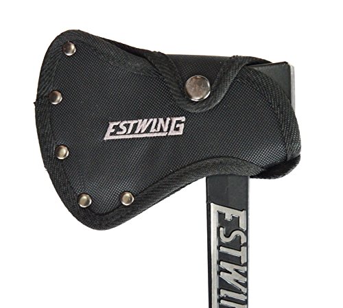Estwing EB-25A 14" Camper's Axe with Shock Reduction Grip, Black Finish - Image 4