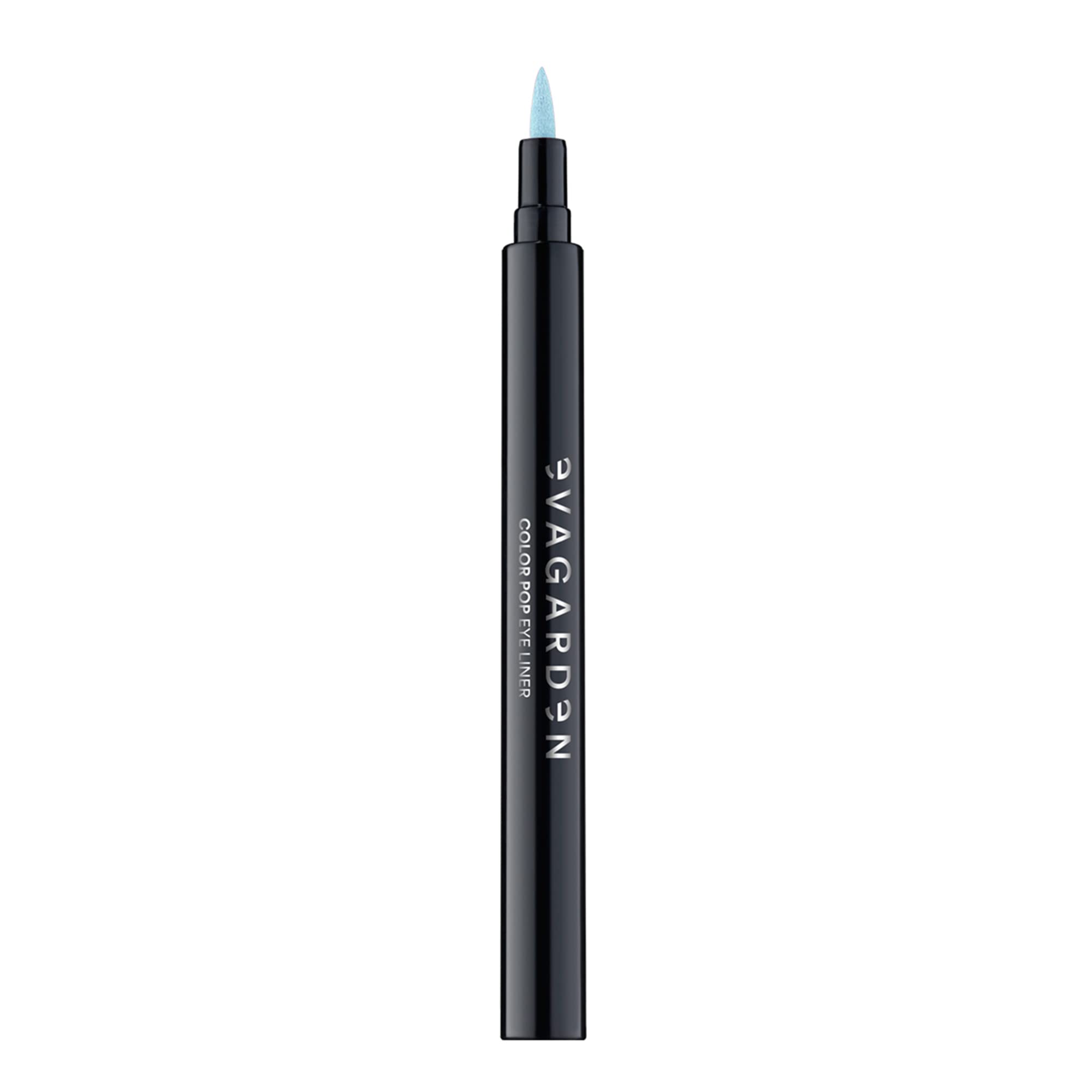 EVAGARDEN Color Pop Eye Liner - No Smudging, Quick Drying Formula - Creates Ultra-Fine to Bold Lines with Precise Application - Intense Hue Enhances Your Face Makeup - 03 Blue Radiance - 1 Pc