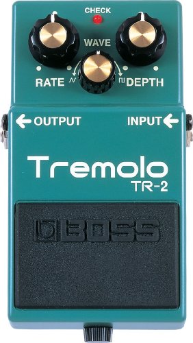 BOSS TR-2 Tremolo Pedal, Vintage-Tremoloeffekte in einem unkomplizierten Kompaktpedal