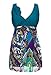 Wantdo Women's Slimming Modest Flared Fit Vintage Swimdress