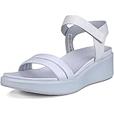 ECCO womens Flowt Luxery Wedge Ankle Strap