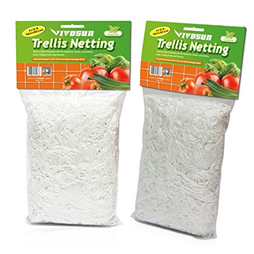 Vivosun heavy-duty polyester plant trellis netting 5 x …
