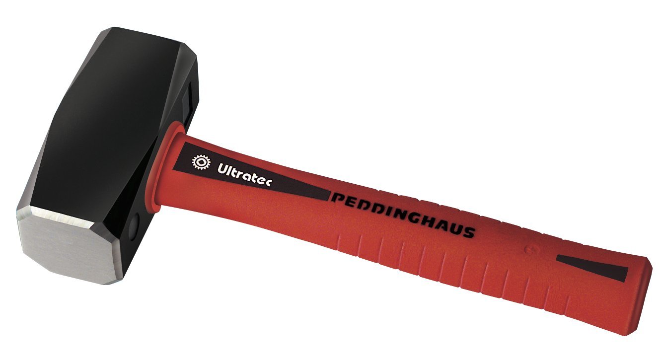 Peddinghaus 5293981250 Ultratec Sledge Hammer, Black/Red, 1250 g