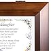 Cottage Garden Dear and Beautiful Granddaughter Dark Wood Finish Jewelry Music Box - Plays Tune You are My Sunshine