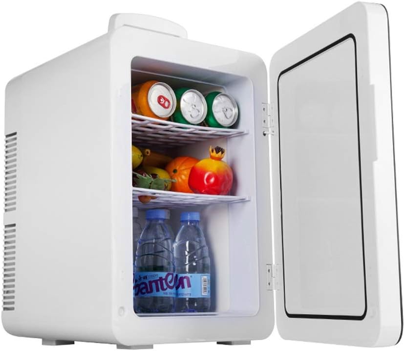 WUSHIYU Car Freezer Cooler/Warmer Mini Fridge 24-Liter Compact/Wine Cooler for Cars, Road Trips, Homes, Offices & Dorms for Food (Color, Size : 37.732.546.3cm)