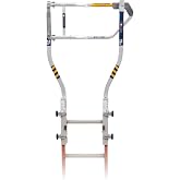 Industrial Products Werner X300000 Extension Ladder WalkThru with X300001 Aluminum Safety Gate Accessory