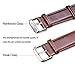Benuo Apple Watch Series 3 Band, [Classic Collection Series] 42mm Apple iWatch Premium Genuine Leather Strap, Wrist Strap Replacement for Apple Watch Series 2/1/Nike+/Edition (Brown, 42mm)