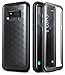 Clayco Hera Series Full-Body Rugged Built-in Screen Protector Case for Samsung Galaxy S8 (2017 Release), Black