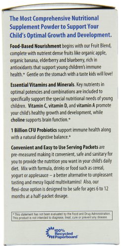 Rainbow Light NutriStart Multivitamin Dietary Supplement Powder Packets for Children 6 Months to 4 Years 30-Count Boxes (Pack of 2) - Image 6