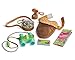 American Girl WellieWishers Nature Explorer Set for 14.5-inch Dolls with Pretend Binoculars, Toy Canteen, and Compass, Ages 4+