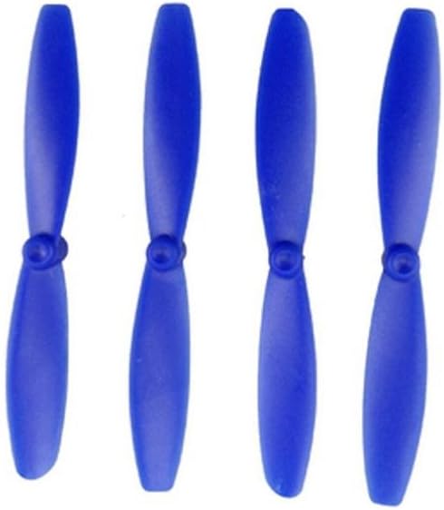 Momola For Parrot Mini Drones 3 Mambo, 4pcs Propeller Prop CW CCW Swing RC Drone Accessory Parts (Blue)