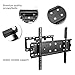 Sunydeal TV Wall Mount Bracket for most 26-65 Inch LED, LCD, OLED and Plasma Flat Screen TV, with Full Motion Swivel Articulating Dual Arms, up to VESA 400x400mm and 120 LBS with Tilting