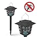 OUTXPRO LED Solar Powered Garden Path Light with Electronic Mosquito Zapper Function - 2 in 1 Zapper and Lantern Light Switch