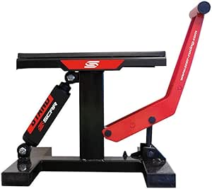 SCAR - Caballete elevador Hidráulico Profesional con amortiguador y