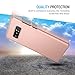 Maxboost mSnap Galaxy Note 8 Case [Perfect Fit] [Rose Gold] EXTREME Smooth Surface [Scratch Resistant] Matte Coating for Excellent Grip Thin Hard Protective PC Cover for Samsung Galaxy Note 8 (2017)