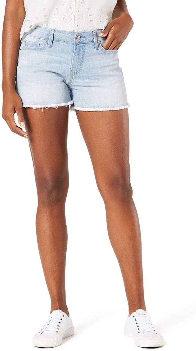 signature jean shorts
