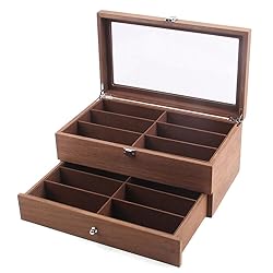 Eapmic 2 layer 12 Slots Eyeglass Sunglass Storage