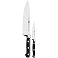 ZWILLING Professional S 2-Piece Razor-Sharp German Chef's Knife Set, Made in Company-Owned German Factory with Special Formula Steel perfected for almost 300 Years, Dishwasher Safe