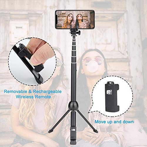 Selfie Stick Tripod, Eocean Expandable 44 Inch Aluminum Alloy Selfie
