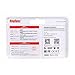 KingSpec mSATA SSD Internal Solid State Drive Data Storage SATA Hard Drives 3D NAND Flash PC Desktop Laptop Notebook Computer Upgrade 256GB