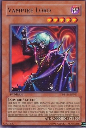 Vampire Lord - DPKB-EN013 - Rare - Unlimited Edition at Amazon