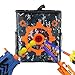 Elongdi Target Pouch with 4 Nail Free Hooks Target Toys, Target Bag Storage Carry Target Equipment Bag for Nerf N-Strike Elite, Mega and Rival Series