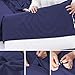 Sleeping Bag Liners Lightweight Travel Camping Sheet Sleep Bag Liner Adults Lightweight Warm Weather Hotel Compact Portable Sleeping Sack Indoor Outdoor Hostels Traveling Backpacking Hiking Blankets