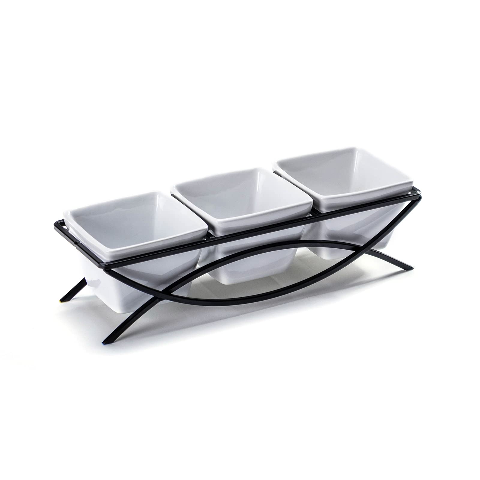 UNICASA Square Ramekin Bowls 10 oz, Condiment