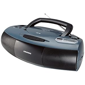 Grundig Rrcd 1400 Cd-Radio-Recorder In Grijs/Zwart