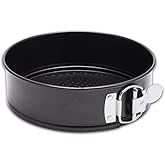 HIWARE 10 Inch Non-stick Springform Pan with Removable Bottom/Leakproof Cheesecake Pan