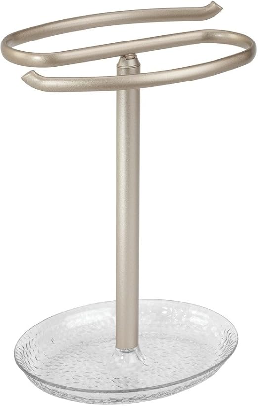 Amazon Com Interdesign Rain Bathroom Fingertip Hand Towel Holder