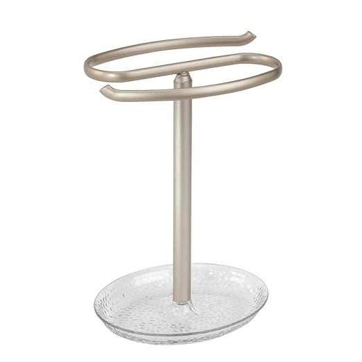 InterDesign Rain Bad Handtuchhalter für Waschtisch | Handtuchständer