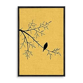 Framed Canvas Wall Art for Living Room, Bedroom Simple Style Theme Canvas Prints for Home Decoration Ready to Hang - 16x24 inches