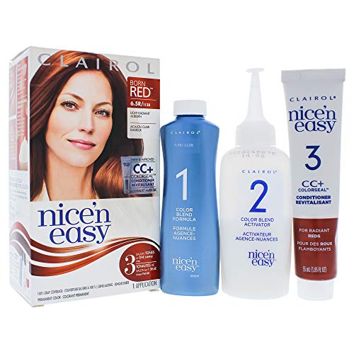 Clairol Nice N Easy Permanent Color - 6-5r 112b Natural Radiant Auburn By Clairol for Women - 1 Application Hair Color