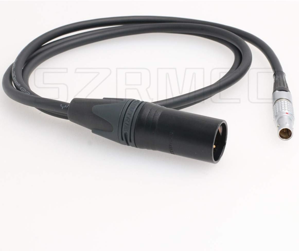 SZRMCC XLR 4 Pin Male to 0B 2 Pin Male Power Cable for Teradek Bond Teradek Bolt Pro 2000 (50cm) - Image 3