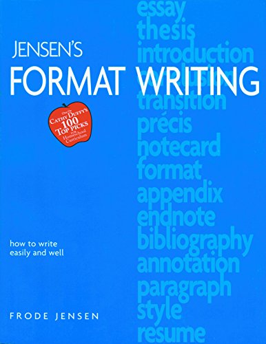 Jensen's Format Writing (Best Format Of Resume For Teachers)