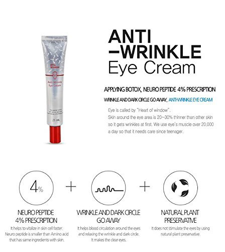 [TROIAREUKE] Anti- Wrinkle Eye Cream 25ml / peptide cream, wrinkle care, dark circle