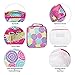 Reinforced Water Resistant School Backpack and Insulated Lunch Bag Set - Flower Petal Burst