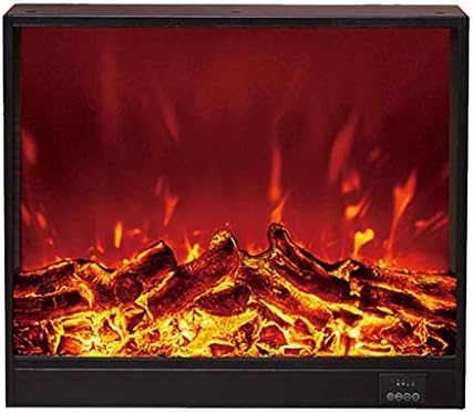 Electric Fireplaces ADKINC 36 Inches Fireplace, Insert, Heater with 2-Speed Adjustment, 1500W, Black