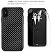 iPhone X Case Tasikar Good Grip Perfect Fit Case and Carbon Fiber Black Design for iPhone X
