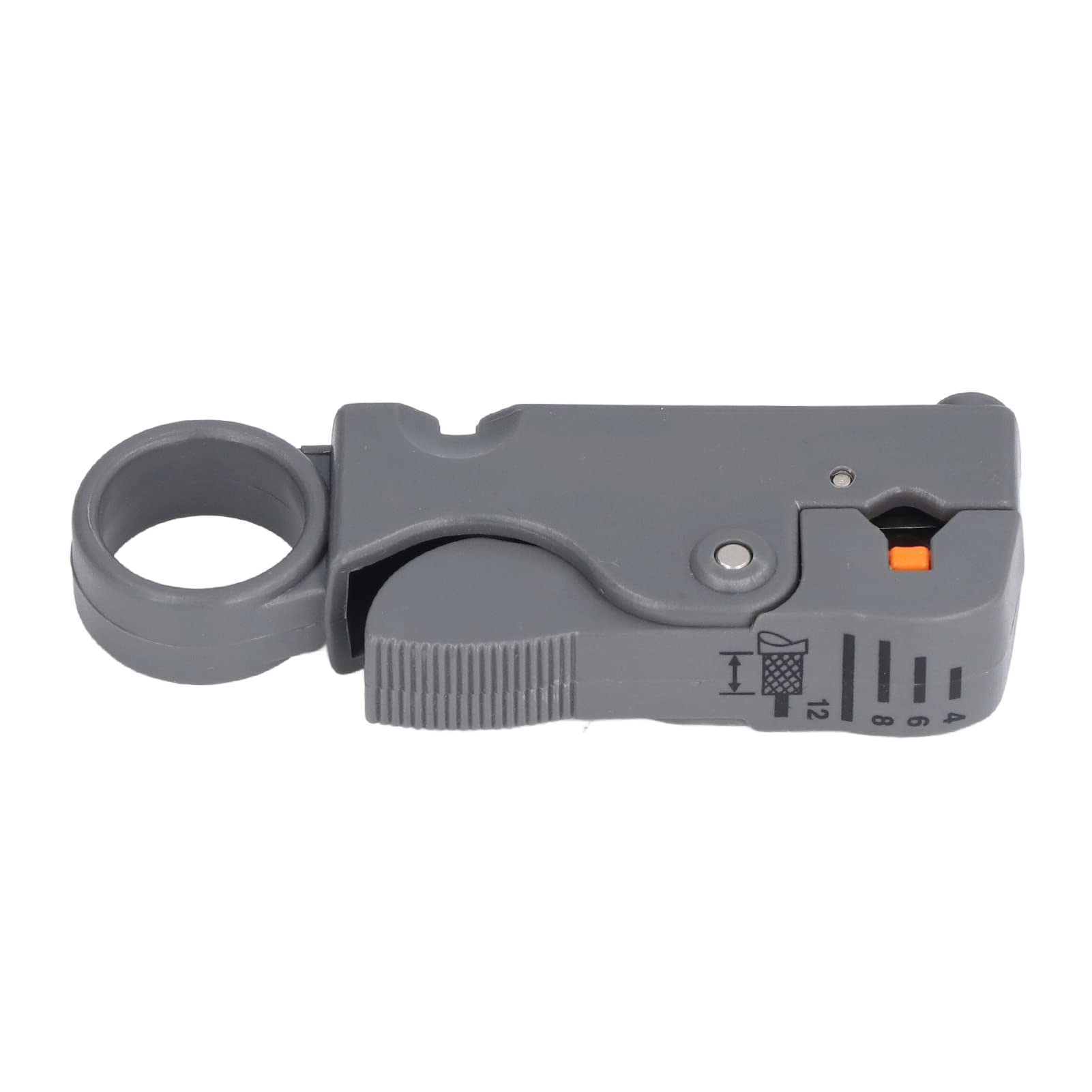 Coaxial Cable Stripper, Rotary Coax Coaxial Cable Stripper Cutter Tool, Coaxial Cable Stripper Tool, Manual Coaxial Cable Stripper for Cable Peeling, Wire Decrustation
