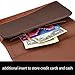 AIScell Belt Clip Case Tan Brown Leather Wallet Pouch Card Slot Case Holster for iPhone 13 Pro Max,12 Pro Max ,11 Pro Max , Xs Max ,8 Plus , 7 Plus ,6S Plus (Fit Hybrid Protective Cover Case on 17)