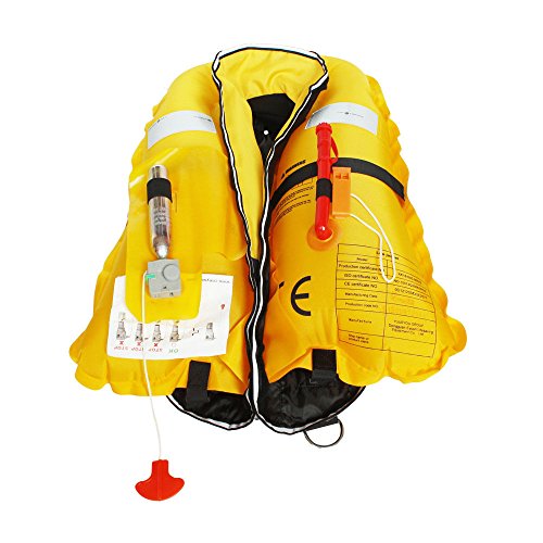 Top Safety Adult Life Jacket with Whistle Manual Version