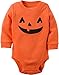 Carter's Unisex Baby Bodysuits, Orange, 12 Months