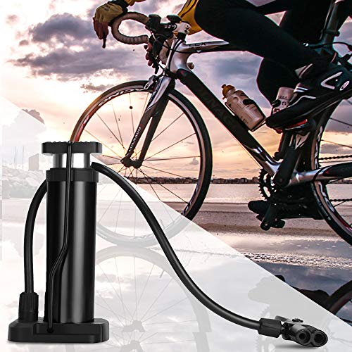 image for Aibrisk Mini Bike Pump, Bike Pump Fits Presta and Schrader Valve, Bicy
