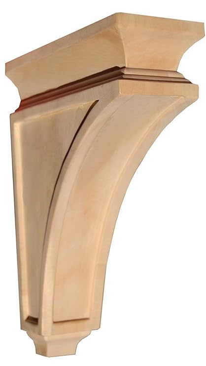Inviting Home W87lal Delaray Craftsman Bracket Large Built In