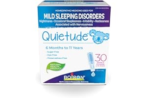 Boiron Quietude, 30 Unit-Doses (1 ml Each), Children's Homeopathic Medicine for the Relief of Mild Sleeping Disorders, Irrita