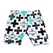 FEITONG 1Set Newborn Toddler Baby Infant Boys Girls Outfit Vest Tops+Shorts Clothes (Age:0-12M, Black)