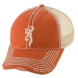 Browning Bozeman Mesh Back Cap, Orange