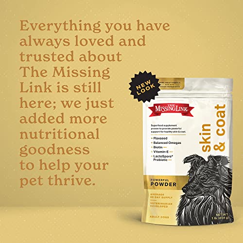 The Missing Link Skin & Coat Probiotics Superfood Supplement Powder for